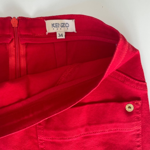 KENZO vintage hot red mini - Picture 3 of 3